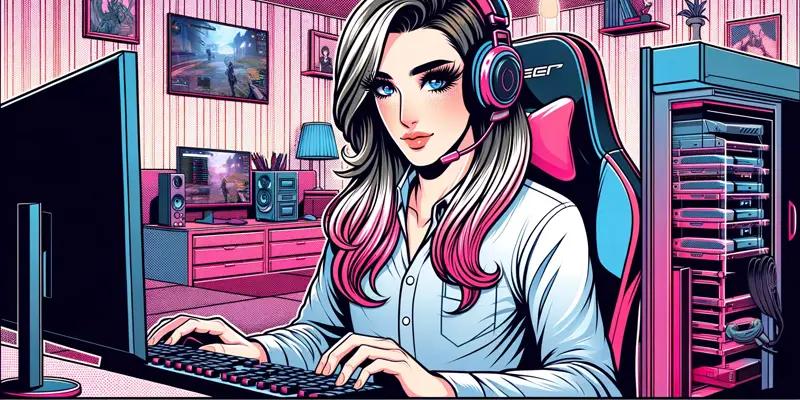 gamer girl femboy crossdresser